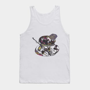 Cute abstract snowman Tank Top